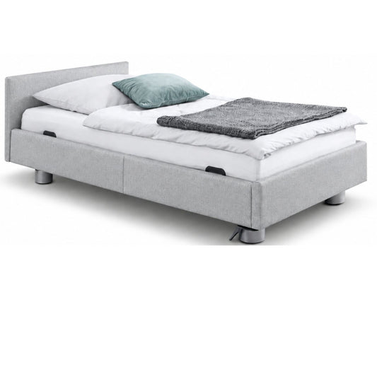 Seniorenbett "Libra", gepolstert, Liegefläche 90 x 200 cm, Vario Safe