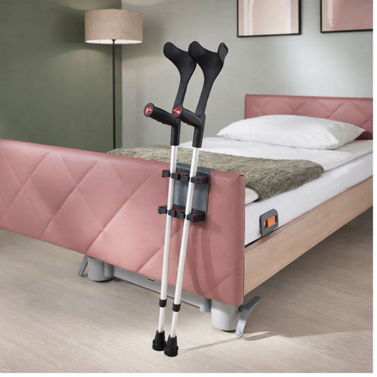 Gehstützenhalter für Pflegebetten Libra Serie